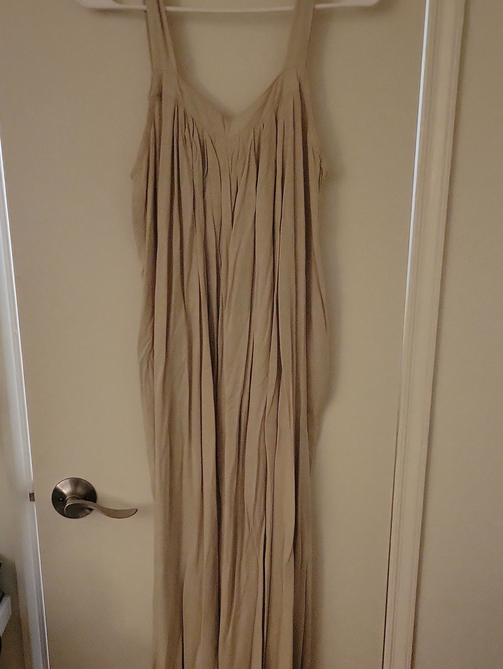 Beige Sleeveless Romper New With Tags